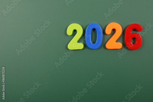 Letters on a magnetic board