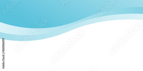 Abstract blue waves background, minimal waves design concept modern design