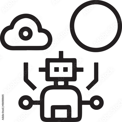 Year 2027 message on light box display with green wall and decorative plants background