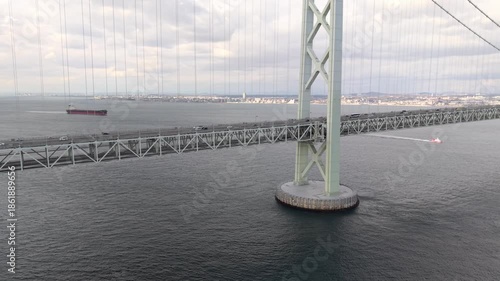 明石海峡大橋　空撮