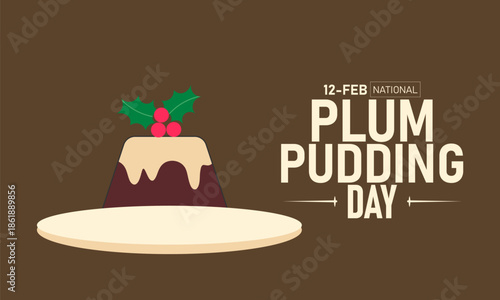 National Plum Pudding Day occurs annually on February 12. This observance celebrates a traditional British dessert known by various names like Christmas pudding,