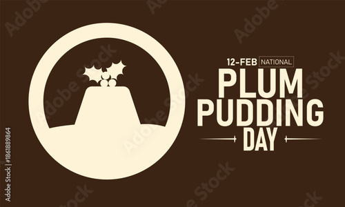 National Plum Pudding Day occurs annually on February 12. This observance celebrates a traditional British dessert known by various names like Christmas pudding,