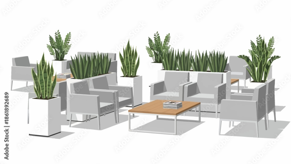 Fototapeta premium interior of a modern office