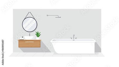 modern bathroom sink