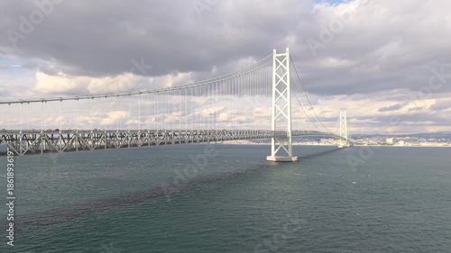 明石海峡大橋　空撮