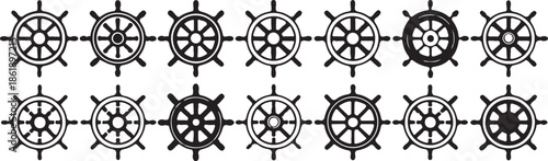 Ship Steering Wheel Pattern