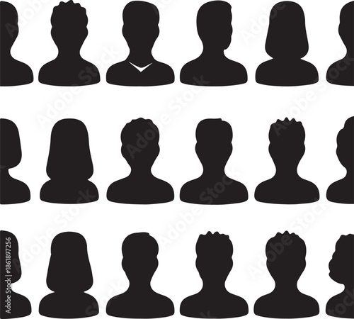 Hot Air Balloon Silhouette Set