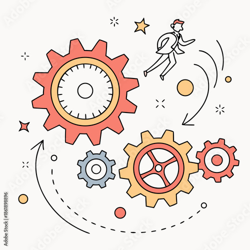 Abstract Productivity Concept, Flow and Efficiency Elements