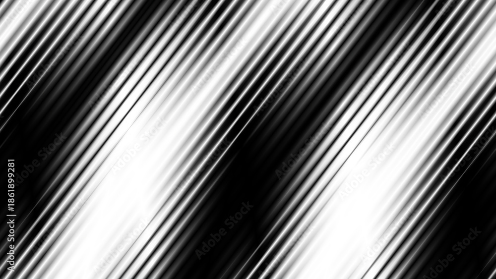 Obraz premium Abstract black and white striped background.Black white gradient with diagonal lines pattern