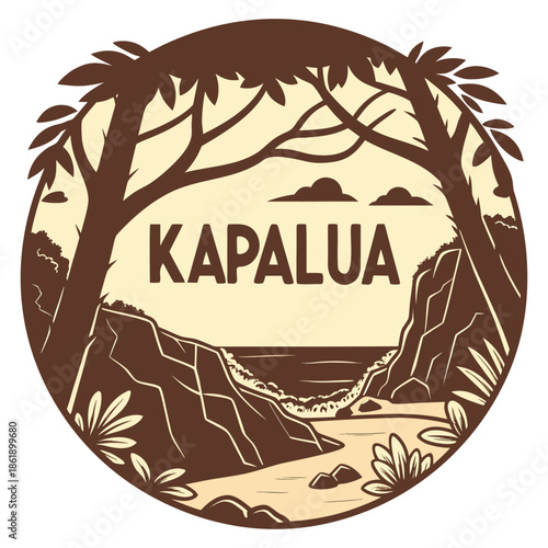 Kapalua Coastal Retreat – Vintage Circular Landscape Design