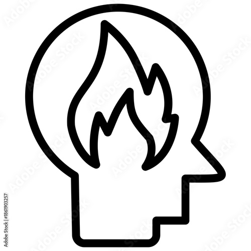 Burnout Icon