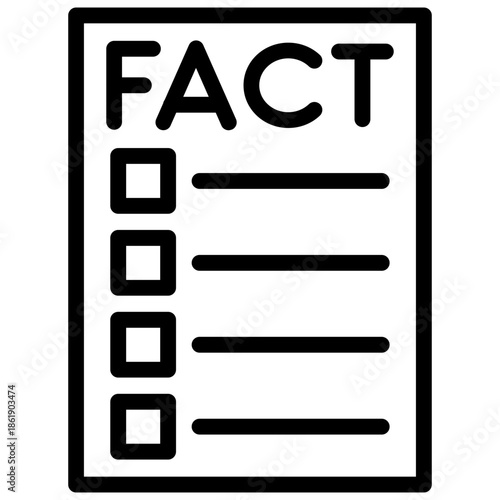 Fact Checking Icon