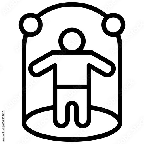 Social Isolation Icon