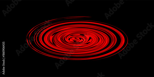 black red twirl of photoshop