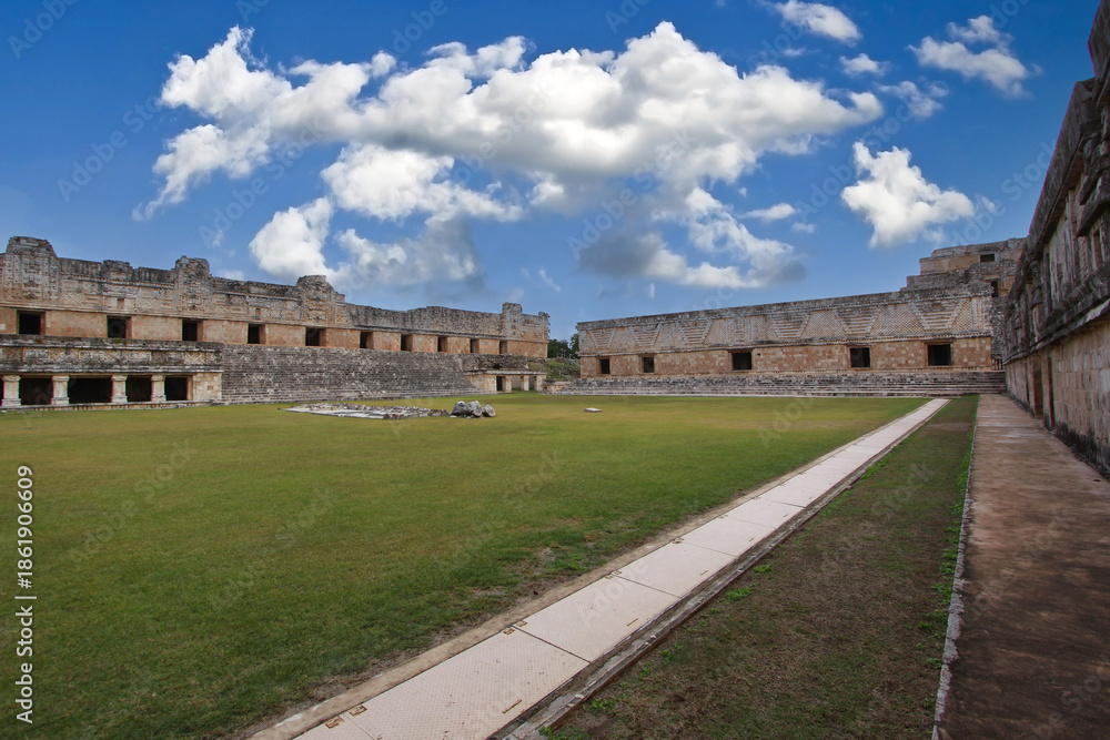 Fototapeta premium Mayan ruins of Uxmal, yucatan, mexico