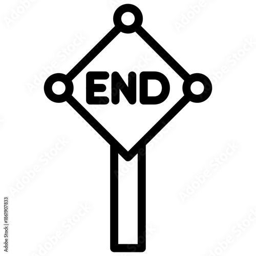 Dead End Icon