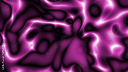 Abstract pink and black dynamic design suitable for backgrounds, packaging, textiles, and print media requiring a modern fluid look.