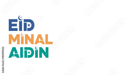 A beautiful Eid background featuring golden mandalas and lanterns hanging against a deep blue night sky with a crescent moon.