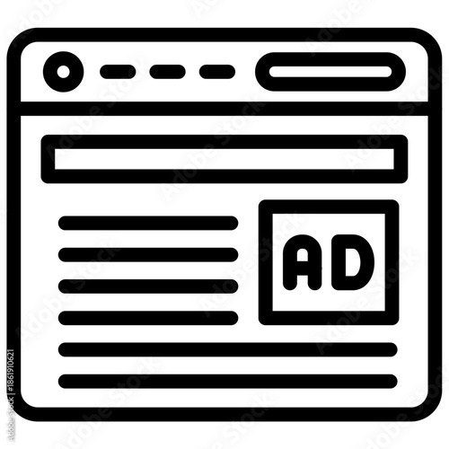 Banner Adverts Icon