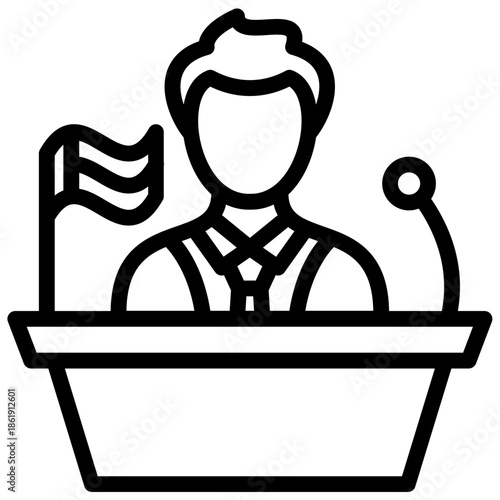 Politician Icon
