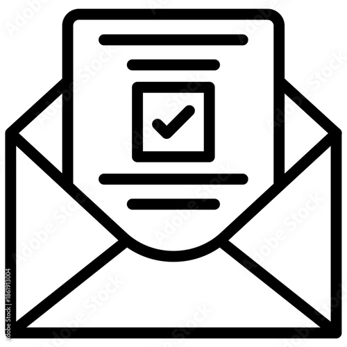 Absentee Voting Icon