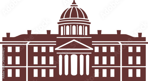 old style vector illustration of retro building hand drawn transparent illustration retro villas 