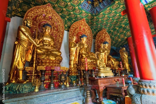 Asia, China, Luoyang, Shaolin Kung Fu Temple, buddhist temple