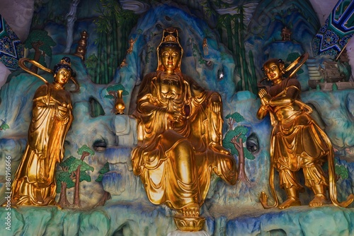 Asia, China, Luoyang, Shaolin Kung Fu Temple, buddhist temple