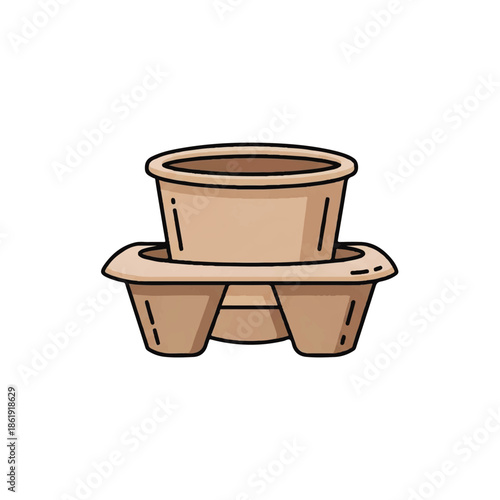 Recycling and sustainable packaging for products, eco-friendly and biodegradable materials for shipping