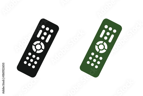 Remote Control Silhouette Television Device Design