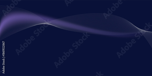 abstract blue background with smoky waves