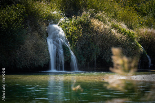 waterfall in the park