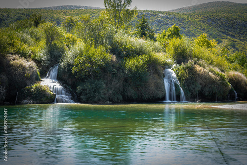 waterfall in the park