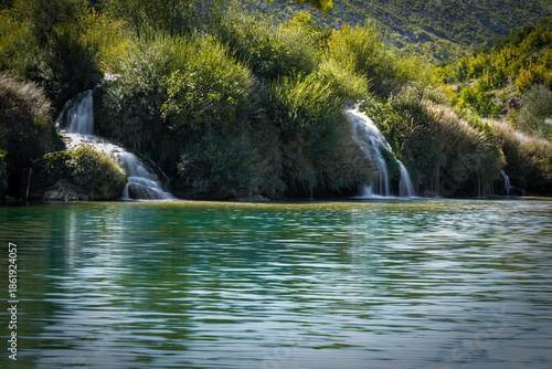 waterfall in the park