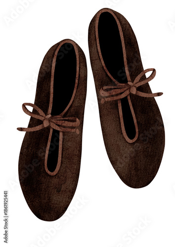 pair of flip flops illustration