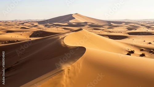 Wallpaper Mural Vast Desert Sand Dunes Under a Clear Sky. Torontodigital.ca