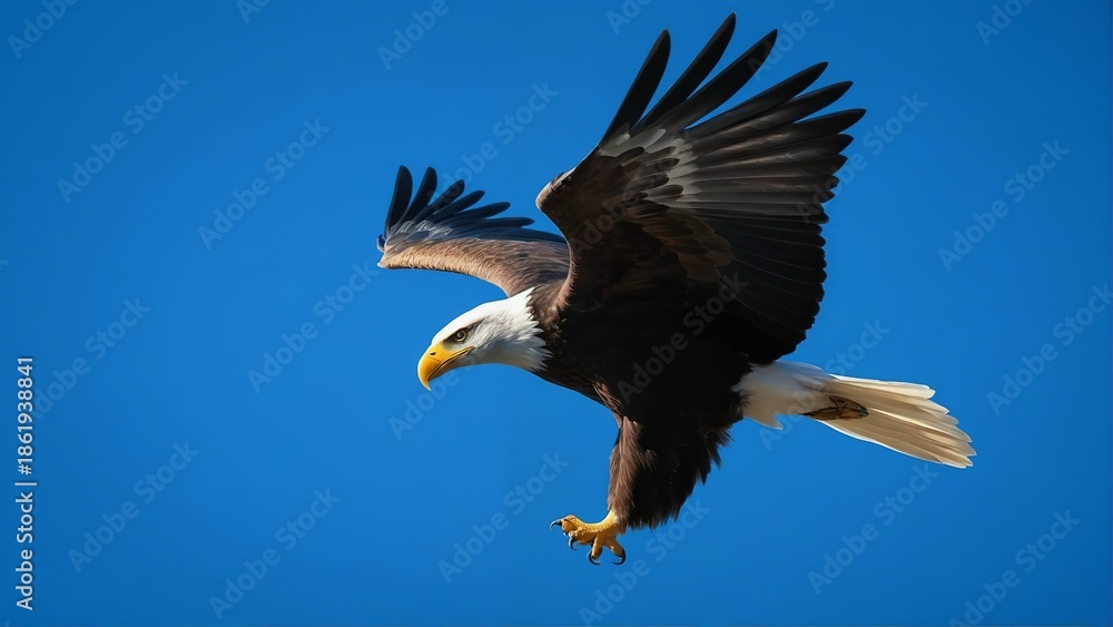 Obraz premium american bald eagle
