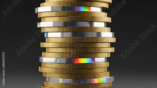 Stack of Gold Coins