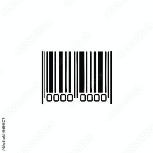 A simple black and white barcode with the number sequence 