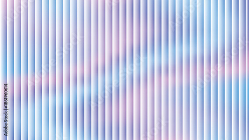 Glass ripple texture with dark gradient background and lilac light streaks. Futuristic distortion, moody abstract glow, reeded vertical blur. Vector illustration EPS