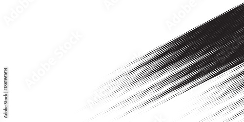 black and white brush wrap car sticker pattern abstract banner sporty lines black and white color combination grunge brush modern pattern motorsport racing vector design.