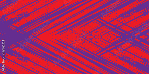 Red sports background design with purple abstract template. Sports players in various activities: soccer, basketball, baseball, tennis, rugby, Modern.