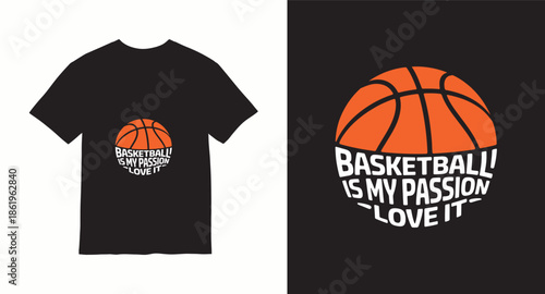 Graffiti basketball vector t-shirt design
