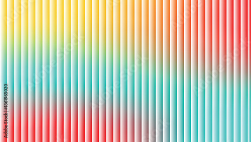 Glass ripple texture with dark gradient background and lilac light streaks. Futuristic distortion, moody abstract glow, reeded vertical blur. Vector illustration EPS