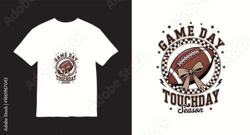 Football vector t-shirt design