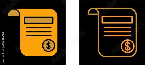 Business Document Vector Icon