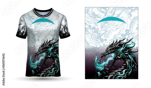 vector illustration of a t shirt, vector jersey