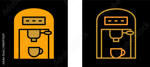 Coffee Machine II Vector Icon