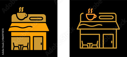Coffee Shop Vector Icon