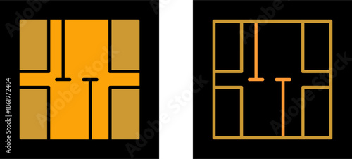 Evacuation Plan Vector Icon